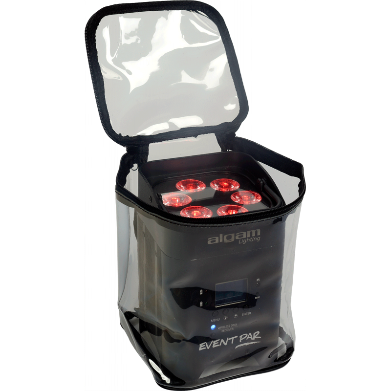 EVENT RAINCOVER - Transparent waterproof cover for battery-powered LED light