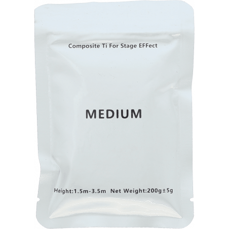 Poudre pour machine à étincelles froides - Médium